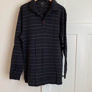 Men’s Savane Long Sleeve No-Iron Polo Shirt